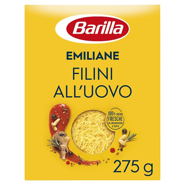 Barilla Emiliane Makaron jajeczny filini 275 g