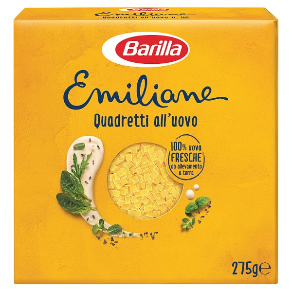 Barilla Emiliane Makaron jajeczny quadretti 275 g