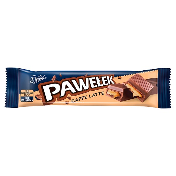 E. Wedel Pawełek Batonik mleczny caffe latte 45 g