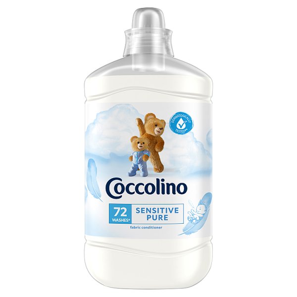 Coccolino Sensitive Pure Płyn do płukania tkanin koncentrat 1800 ml (72 prania)