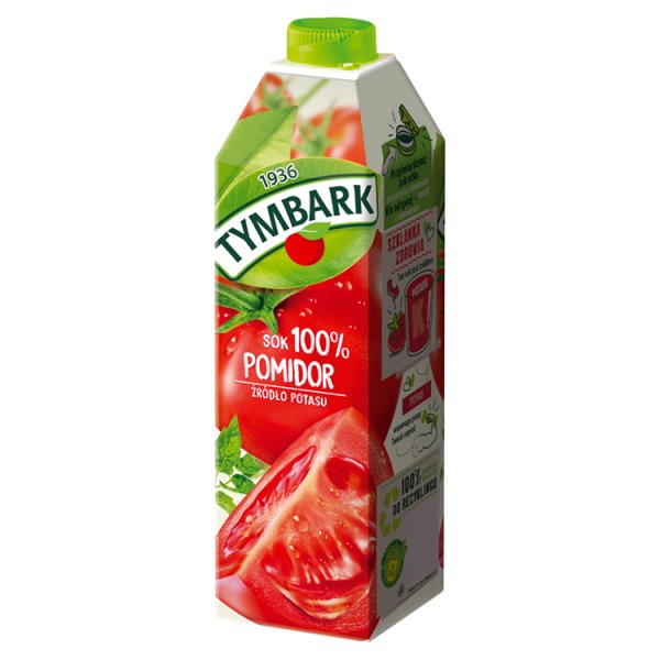 Tymbark Sok 100 % pomidor 1 l