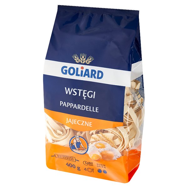 Goliard Makaron 2-jajeczny wstęgi 400 g