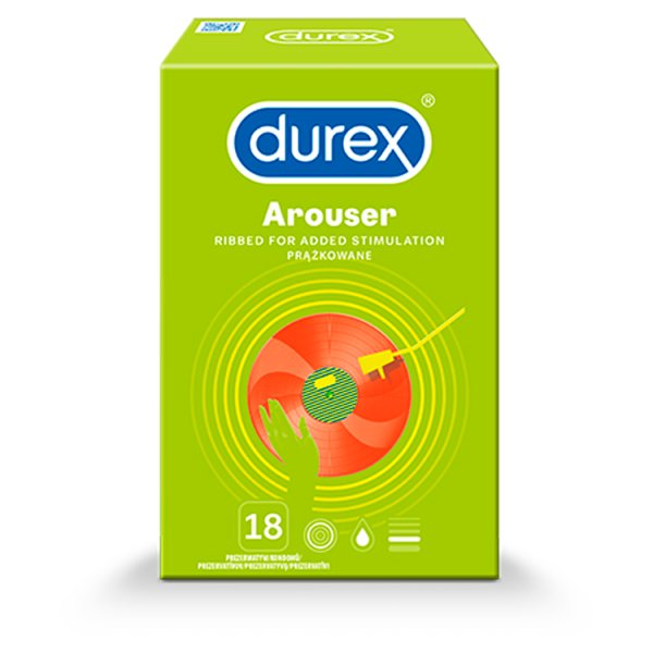 Durex Arouser Prezerwatywy 18 sztuk