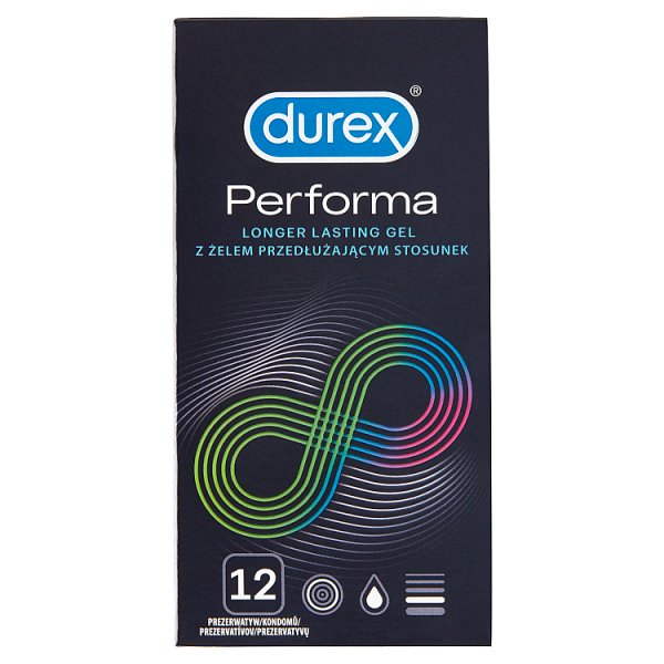 Durex Performa Prezerwatywy 12 sztuk