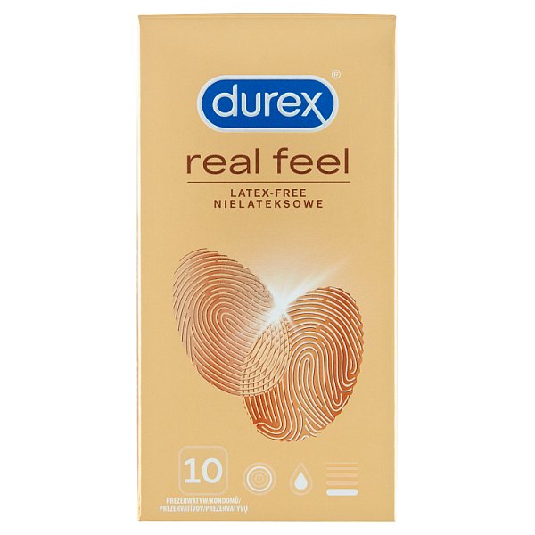 Durex Real Feel Prezerwatywy nielateksowe 10 sztuk