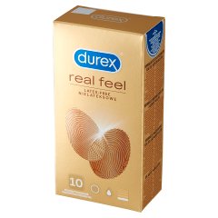 Durex Real Feel Prezerwatywy nielateksowe 10 sztuk
