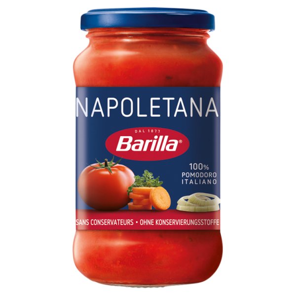 Barilla Napoletana Sos pomidorowy z cebulą i ziołami 400 g