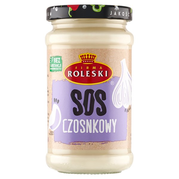 Firma Roleski Sos czosnkowy 240 ml