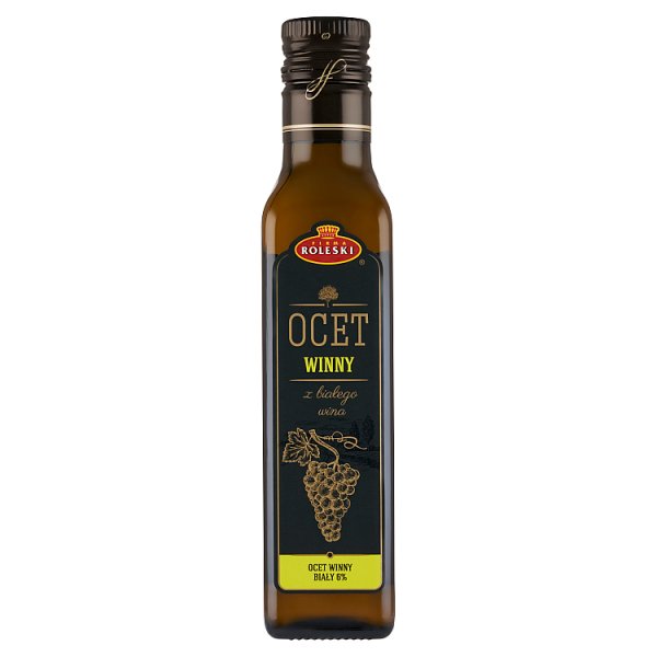 Firma Roleski Ocet winny biały 6 % 250 ml