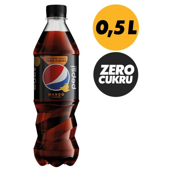 Pepsi Max Mango Napój gazowany 500 ml