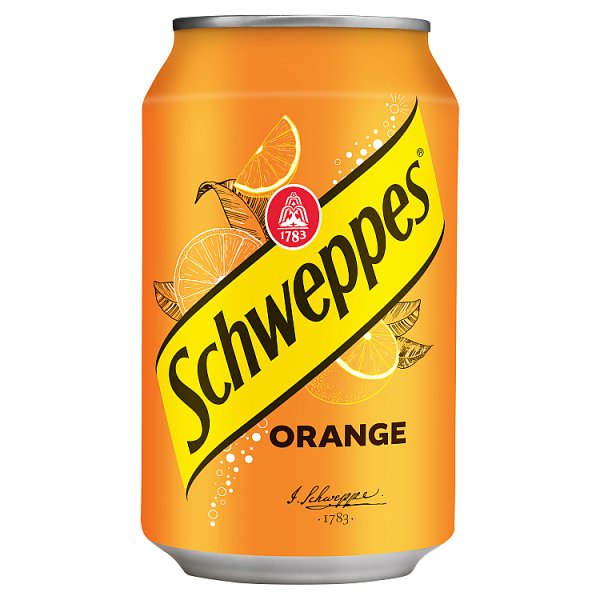 Schweppes Orange Napój gazowany 330 ml