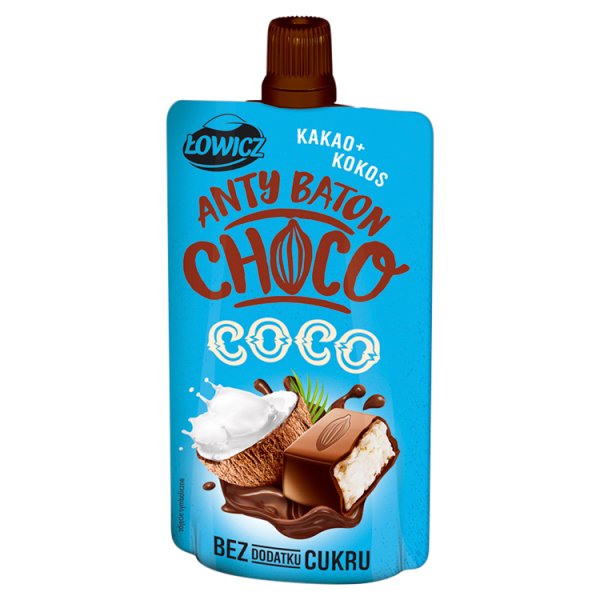 Łowicz Anty Baton Choco Coco Mus kakao + kokos 100 g