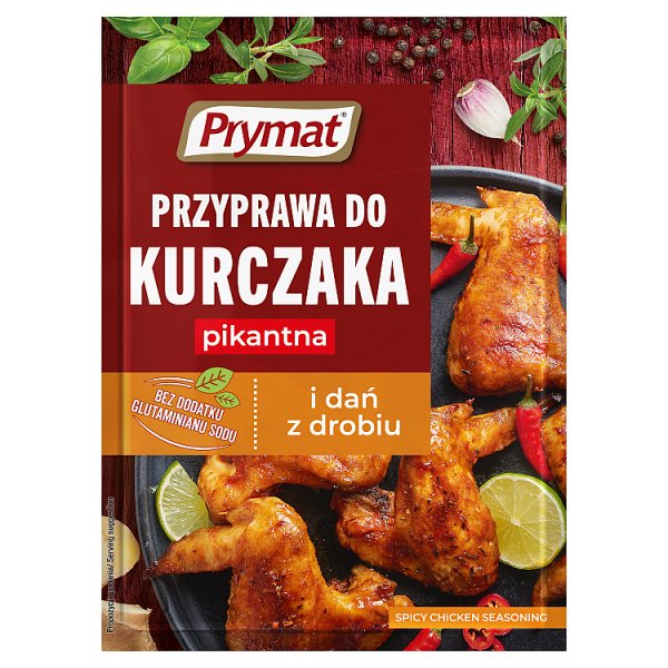 Prymat Przyprawa do kurczaka i dań z drobiu pikantna 25 g