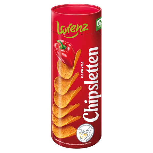 Chipsletten Chipsy ziemniaczane papryka 100 g