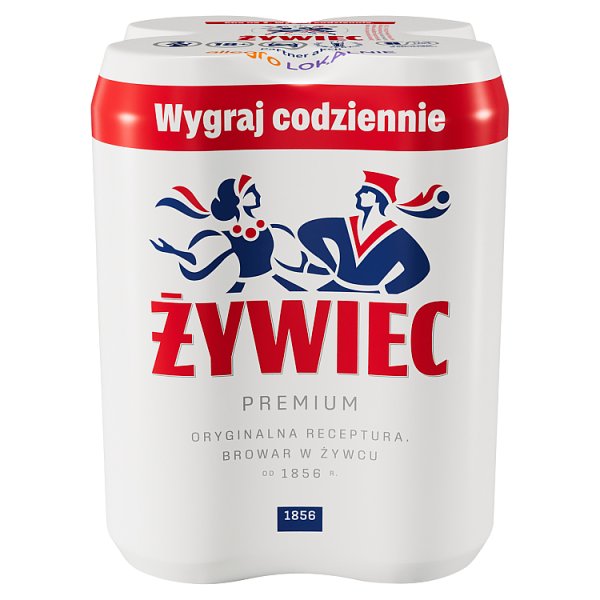 Żywiec Piwo jasne 4 x 500 ml