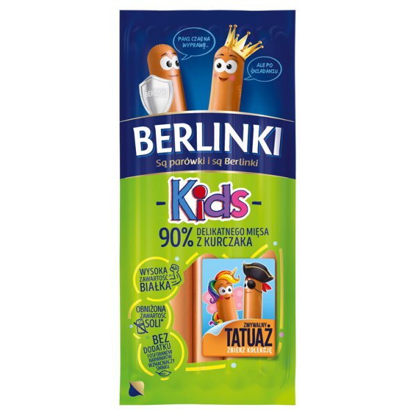 Berlinki Kids Kiełbasa 130 g