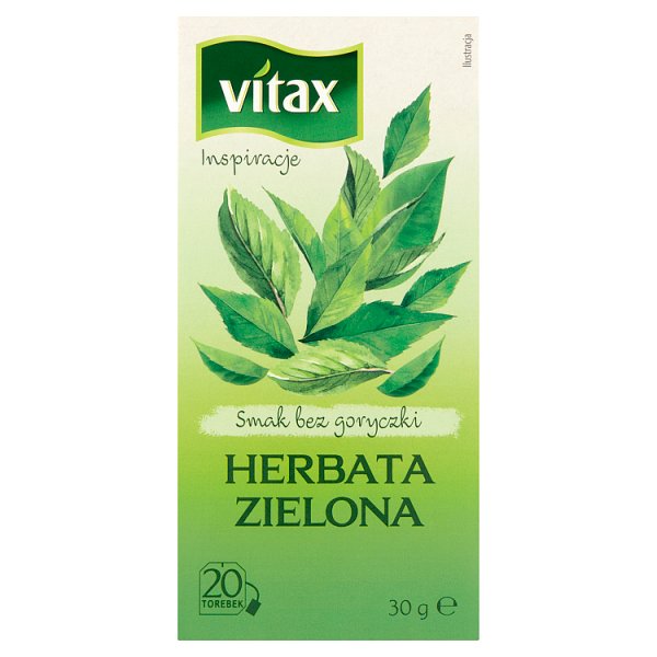 Vitax Inspiracje Herbata zielona 30 g (20 x 1,5 g)