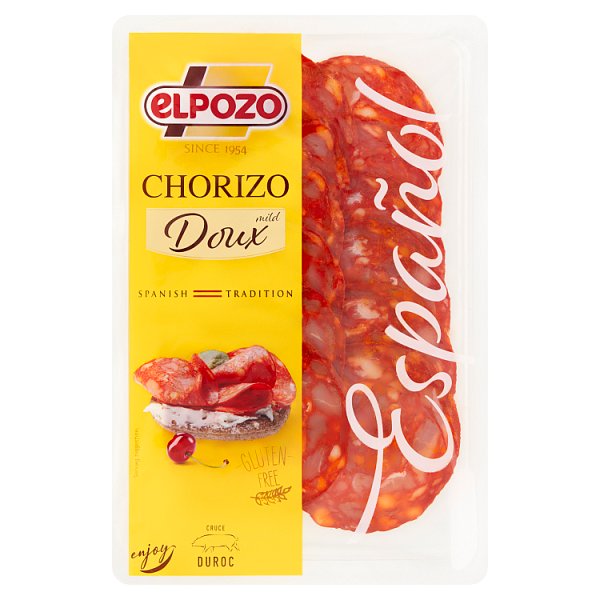 Elpozo Hiszpańskie chorizo ekstraklasa suszone 80 g