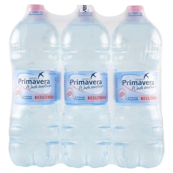 Primavera Woda źródlana niegazowana 6 x 1 l