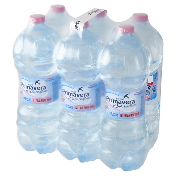 Primavera Woda źródlana niegazowana 6 x 1 l