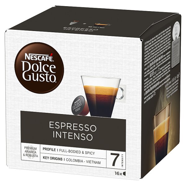 Nescafé Dolce Gusto Espresso Intenso Palona kawa mielona 112 g (16 x 7 g)