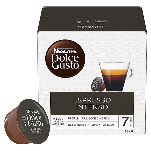 Nescafé Dolce Gusto Espresso Intenso Palona kawa mielona 112 g (16 x 7 g)