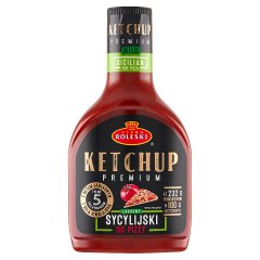 Firma Roleski Ketchup premium łagodny sycylijski do pizzy 465 g