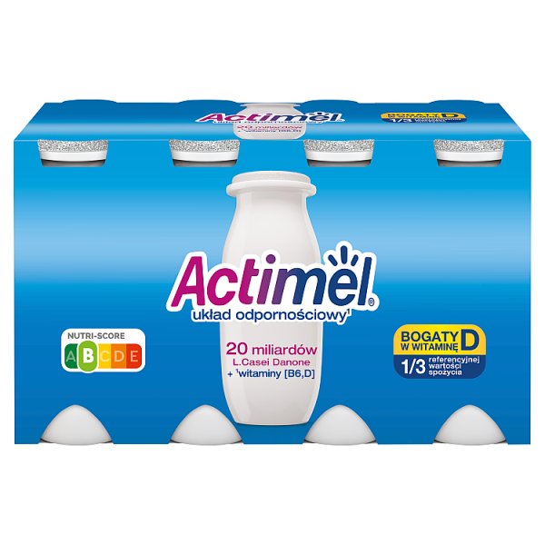 Actimel Mleko fermentowane o smaku klasycznym 800 g (8 x 100 g)