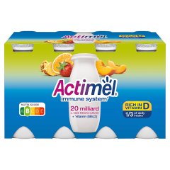 Actimel Mleko fermentowane o smaku wieloowocowym 800 g (8 x 100 g)