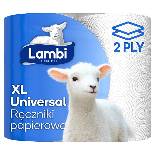 Lambi XL Uniwersal Ręczniki papierowe 2 rolki