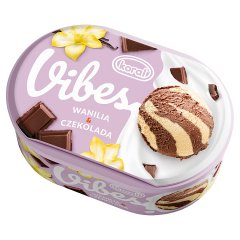Koral Vibes Lody wanilia & czekolada 1 l