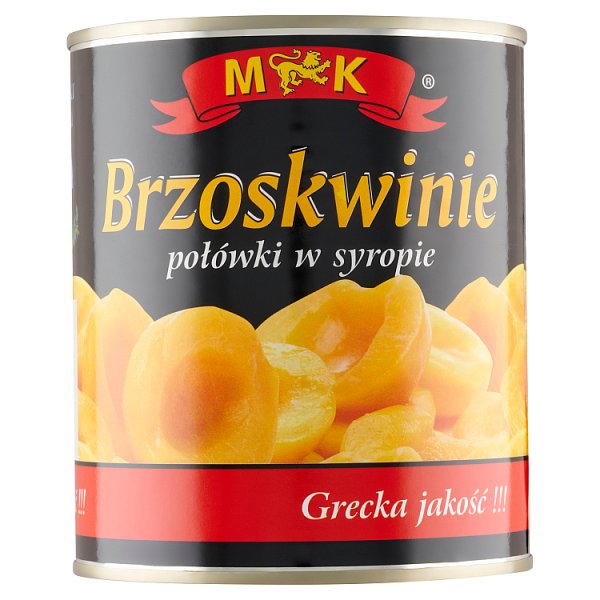 MK Brzoskwinie połówki w syropie 820 g