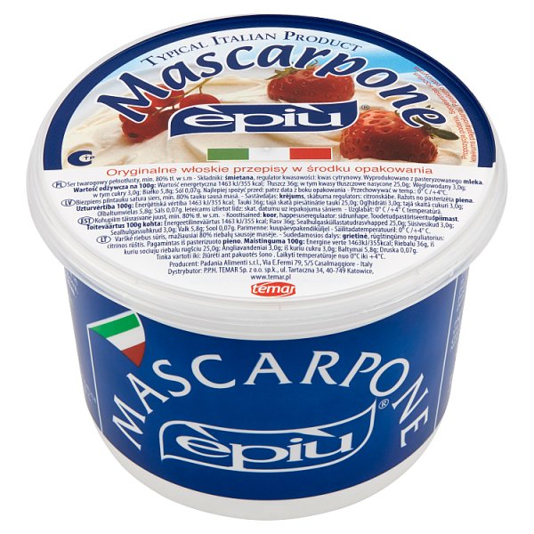 E&#039;Piu Ser Mascarpone 500 g