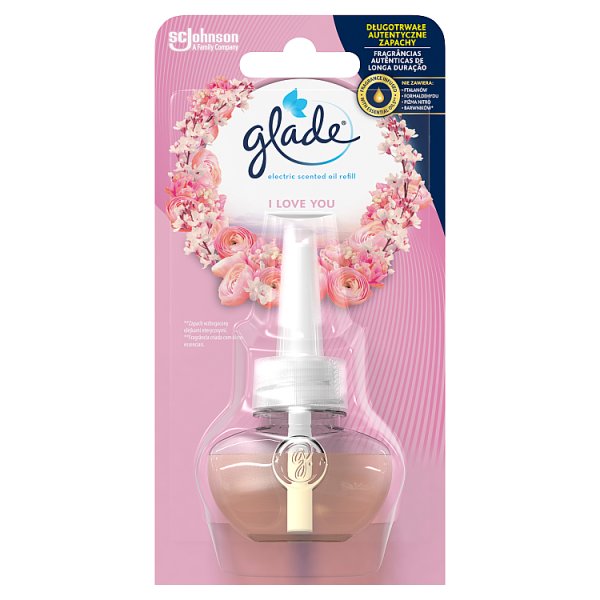 Glade I Love You Zapas do elektrycznego odświeżacza powietrza 20 ml