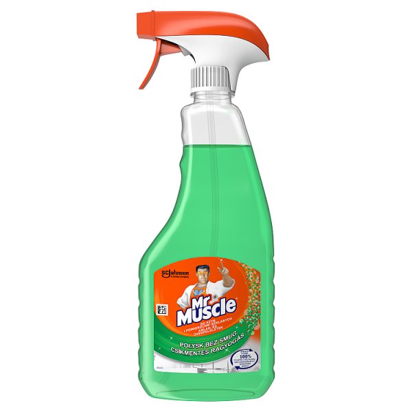 Mr Muscle Płyn do czyszczenia szyb i powierzchni szklanych 500 ml