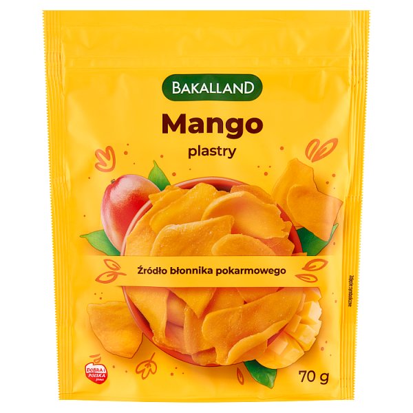 Bakalland Mango plastry 70 g