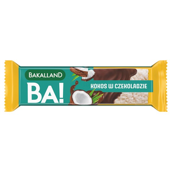 Bakalland Ba! Baton kokos w czekoladzie 40 g