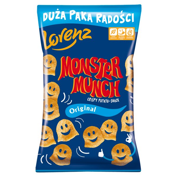 Monster Munch Original Chrupki ziemniaczane przyprawione 150 g