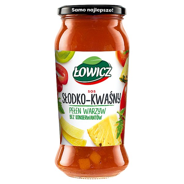 Łowicz Sos słodko-kwaśny 500 g