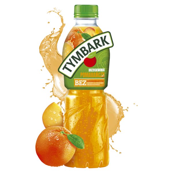 Tymbark Napój pomarańcza brzoskwinia 500 ml