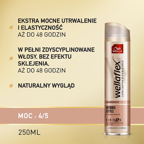 Wella Wellaflex Hydro Style Spray do włosów 250 ml