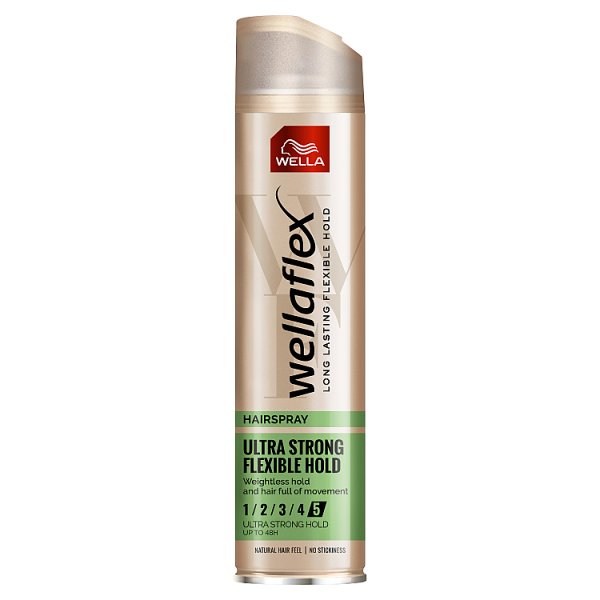 Wella Wellaflex Flexible Ultra Strong Hold Spray do włosów 250 ml