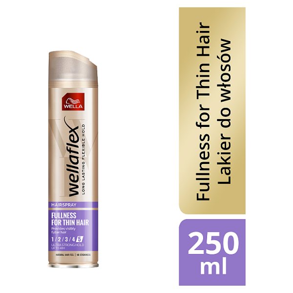 Wella Wellaflex Fullness for Thin Hair Spray do włosów 250 ml