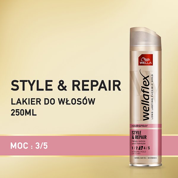 Wella Wellaflex Style &amp; Repair Spray do włosów 250 ml