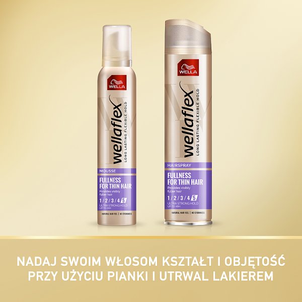 Wella Wellaflex Fullness for Thin Hair Pianka do włosów 200 ml