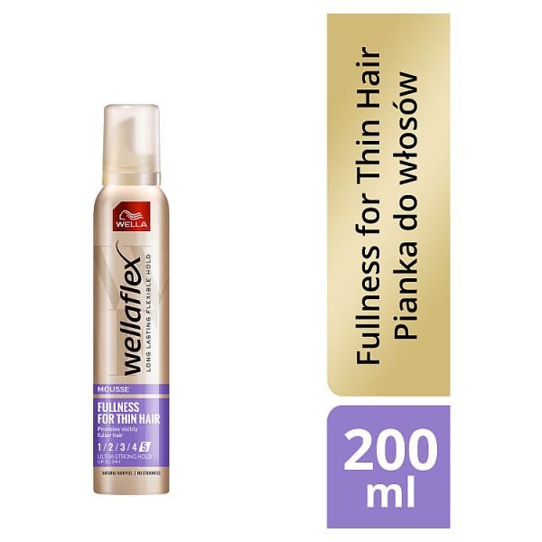 Wella Wellaflex Fullness for Thin Hair Pianka do włosów 200 ml