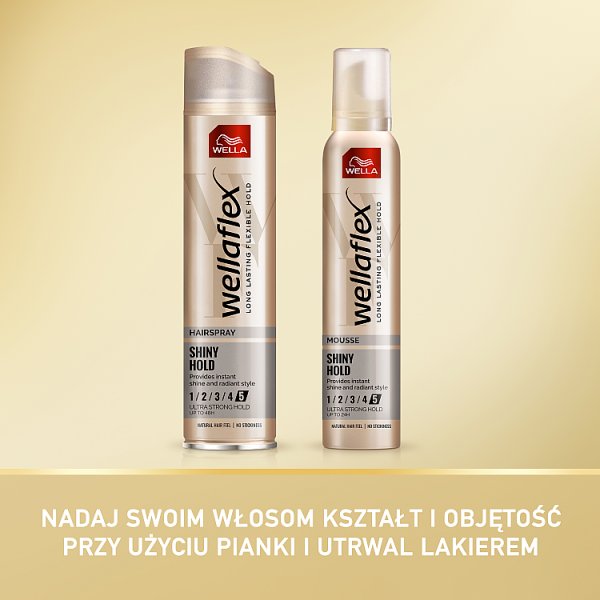 Wella Wellaflex Shiny Hold Spray do włosów 250 ml