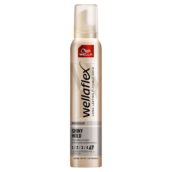 Wella Wellaflex Shiny Hold Pianka do włosów 200 ml