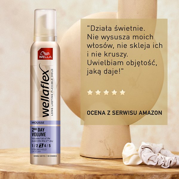 Wella Wellaflex 2nd Day Volume Pianka do włosów 200 ml