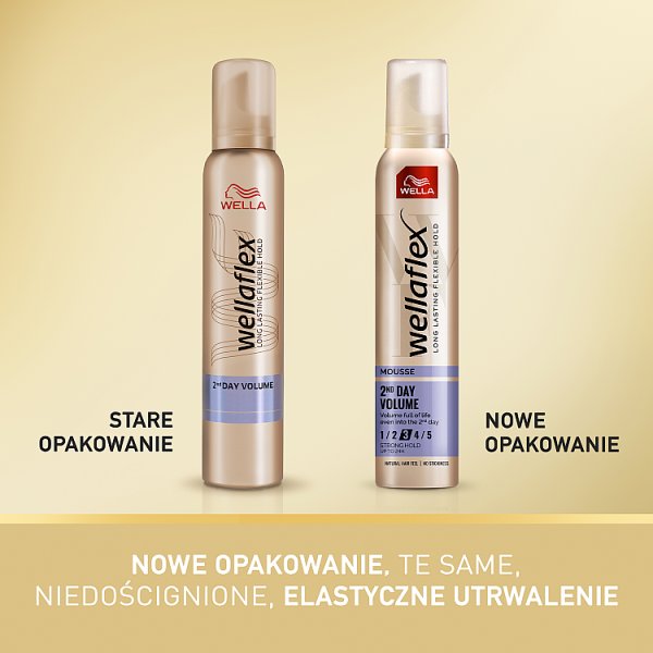 Wella Wellaflex 2nd Day Volume Pianka do włosów 200 ml